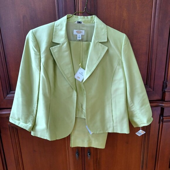 NWT Talbots Silk Shantung suit - Picture 1 of 16